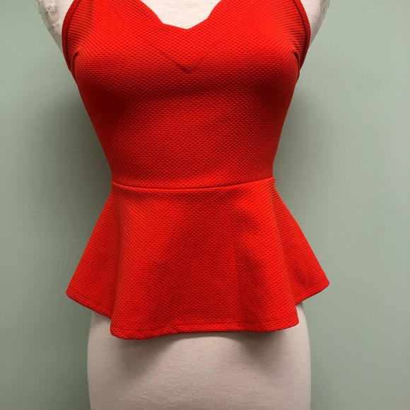 Bongo | Women's Tank Top | Juniors | Orange - Picture 3 of 4